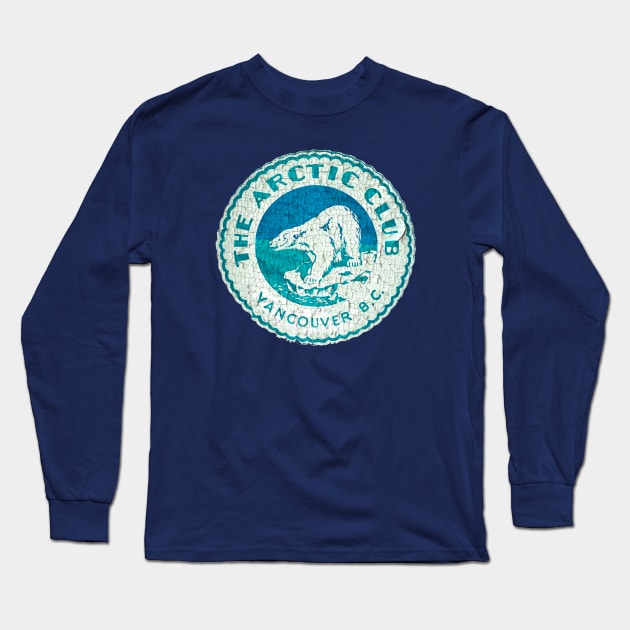 Vancouver Polar Club Long Sleeve T-Shirt by Midcenturydave